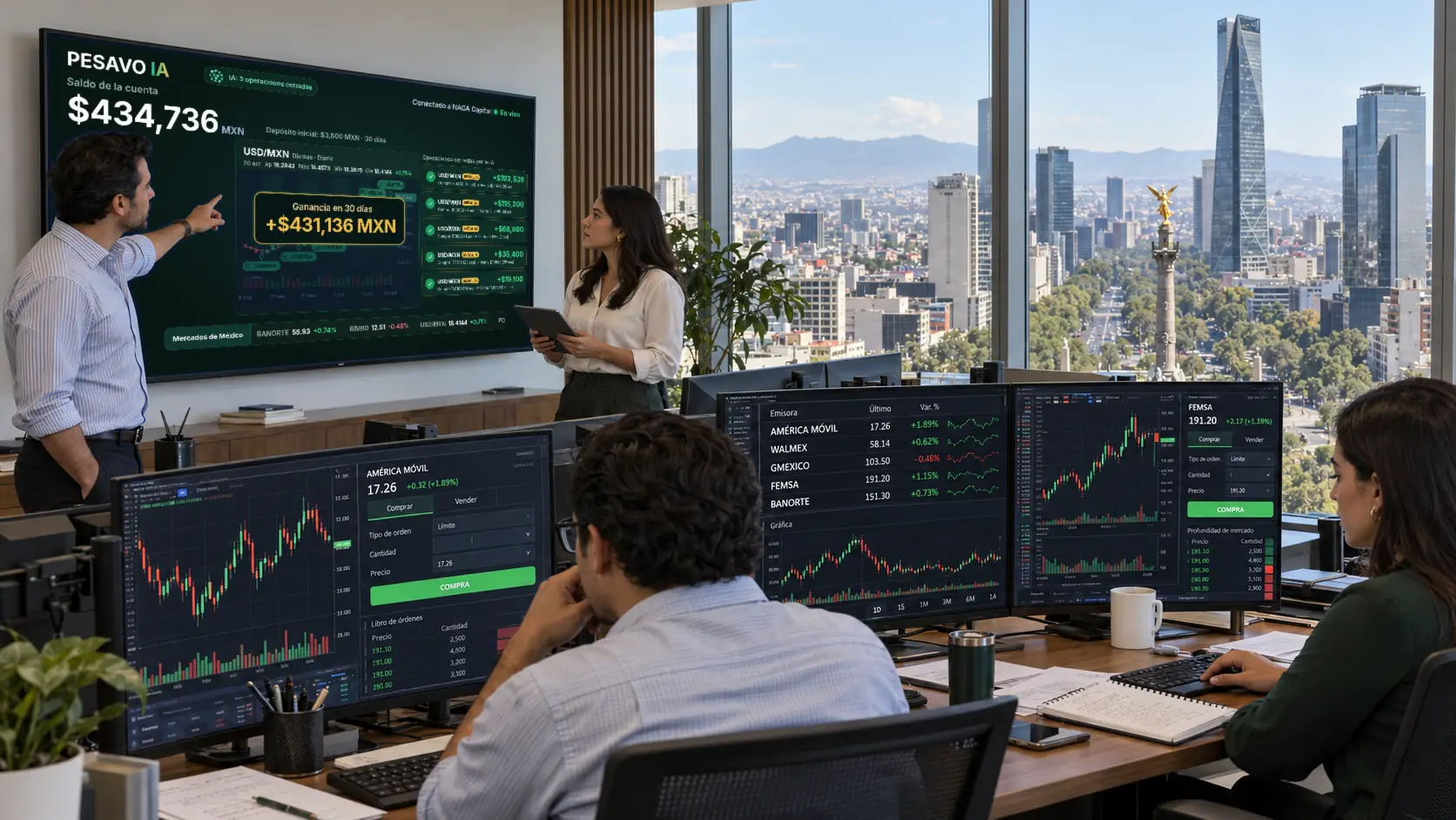 Plataforma de inversión Pesavo IA